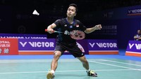 Selain Tommy Sugiarto, Anthony Sinisuka Ginting turut menjadi wakil Indonesia di sektor tunggal putra. Dok. Humas PBSI.