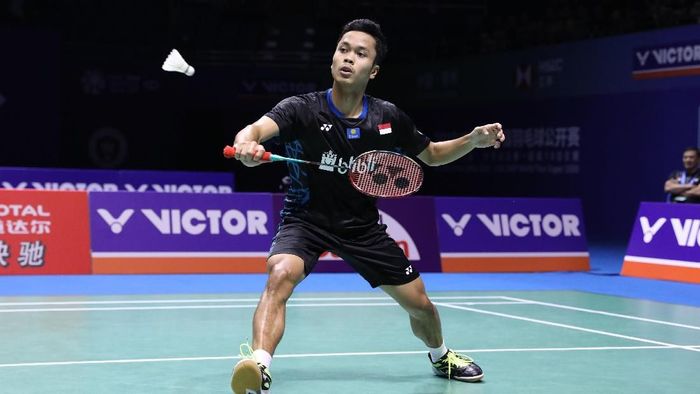 Anthony Sinisuka Ginting akan menghadapi Kento Momota di final China Terbuka 2018 (Foto: dok. Humas PBSI) Anthony Sinisuka Ginting akan menghadapi Kento Momota di final China Terbuka 2018 (Foto: dok. Humas PBSI)