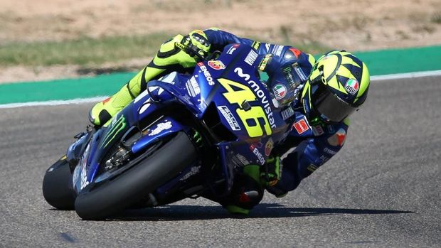 Valentino Rossi berpeluang akhiri paceklik kemenangan di Sirkuit Buriram. (