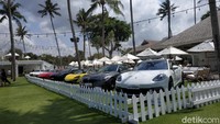Prestige Image Motorcars mengadakan launching mobil mewah ferrari portofino di Finn Vip Beach Club, Kuta Utara, Bali. Foto: Ridwan Arifin