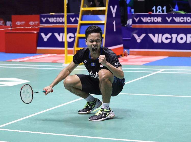 Anthony Ginting Jawara China Terbuka 2018