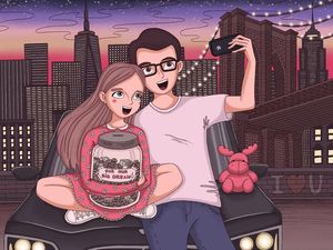 10 Ilustrasi Romantis Ini Buat Jomblo Ingin Cepat Cari Pasangan
