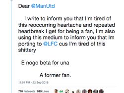 Beragam Reaksi Netizen Usai MU Seri di Kandang Sendiri