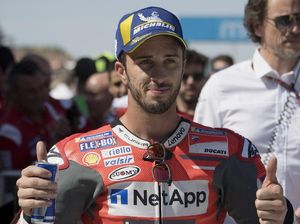 Bisa Bertarung dengan Marquez Sudah Mengejutkan untuk Dovizioso