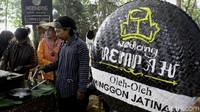 Di sini pengunjung dibawa ke nuansa jadul. Baik dolanan maupun aneka kuliner jadul. (Robby Bernardi/detikTravel) 