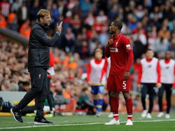 Juergen Klopp menandai laga ke-600 selama kariernya dengan kemenangan. Selamat, Juergen! (Phil Noble/Reuters)