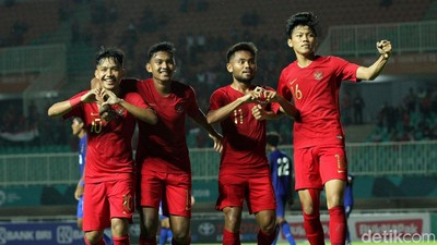 Timnas Indonesia U-19 Tuai Hasil Imbang Lawan Thailand