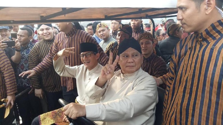 Pesan Prabowo soal Kampanye Pilpres: Yang Damai Ya Pesan Prabowo soal Kampanye Pilpres: Yang Damai Ya