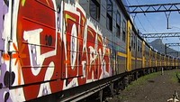 Kejadian menimpa kereta Metrorail. Foto: Enca.com
