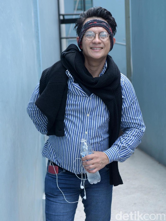 Jupiter Fortissimo usai tampil di acara Pagi Pagi Pasti Happy.