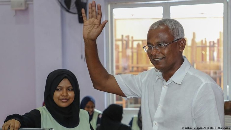 Kandidat Oposisi Jadi Kejutan dan Menangkan Pilpres Maladewa Kandidat Oposisi Jadi Kejutan dan Menangkan Pilpres Maladewa