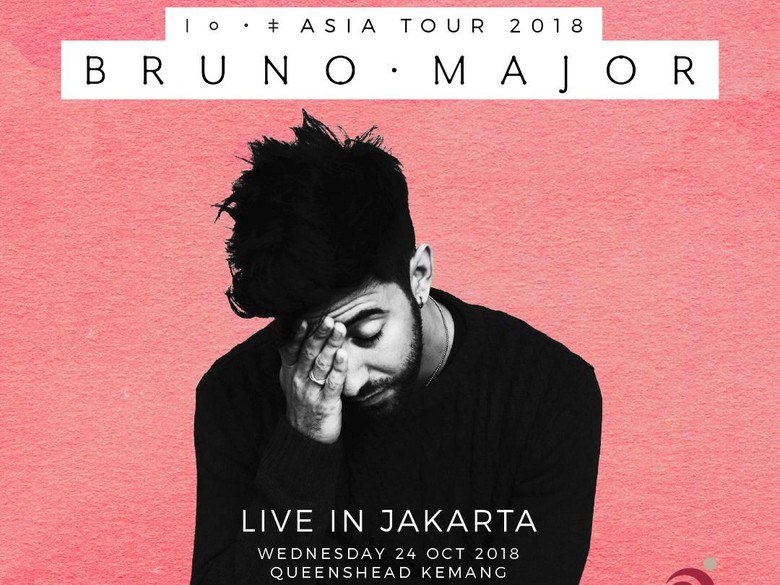 Tur Asia, Bruno Major Sambangi Indonesia Tur Asia, Bruno Major Sambangi Indonesia