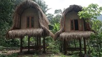 Bale Balaq untuk Suku Sasak merupakan rumah tradisional yang dapat menghindarkan penghuninya dari malapetaka. Hal ini terutama dari bahaya lindu atau gempa bumi (John/Istimewa)