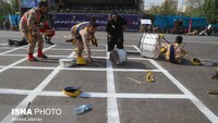 Serangan ini terjadi di kota Ahvaz, provinsi Khuzestan, provinsi yang berbatasan dengan Irak, yang memiliki komunitas etnis Arab yang besar, dan merupakan salah satu medan tempur utama selama konflik antara Iran dan Irak pada tahun 1980-1988. ISNA Photo/via Reuters.