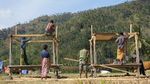 Potret Rumah Asli Lombok yang Anti Gempa