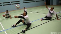 Sejak Jumat (21/9/2018), tim asuhan Matsuri itu digodok di GBK Arena, lantai 8.