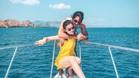 Kimberly Ryder dan Edward Akbar kini tengah Honeymoon di Bali dan Pulau Komodo. Dok. Instagram/edward_akbar