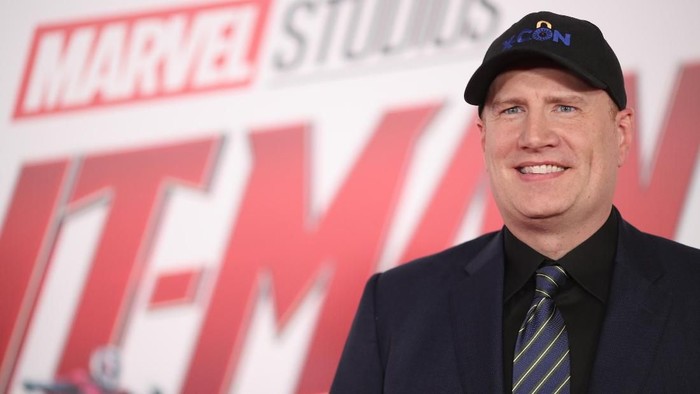 LOS ANGELES, CA - JUNE 25:  President of Marvel Studios Kevin Feige attends the premiere of Disney And Marvels Ant-Man And The Wasp on June 25, 2018 in Los Angeles, California.  (Photo by Christopher Polk/Getty Images)