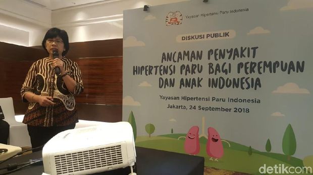 Ahli hipertensi paru dr Lucia Kris Dinarti, SpPD, SpJP dari RS Sardjito Yogyakarta.
