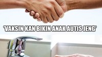 Jangan sampai tertular jadi antivaksin. (Foto: detikHealth)