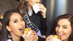 Seru dan Elegan Gaya Makan Miss Jepang Momoko Abe