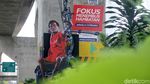 Keren! Trick Art 3D Asian Para Games 2018 Mejeng di Jalanan Jakarta