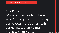 Coba perhatikan lagi pertanyaannya. Yak menuju pertanyaan terakhir! (Foto: detikcom)