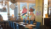 Tahun ini, penggemar Kirby bisa puaskan lidah dan mata sekaligus pada 27 September hingga 17 Februari 2019 di Tokyo. Ini dikarenakan kesuksesan debut Kirby Cafe di Osaka dua tahun lalu. Begini interior Kirbys Cafe saat itu. Foto: Kirbycafe
