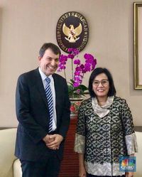 Bertemu Pejabat Inggris, Sri Mulyani Tanyakan Soal Brexit