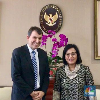 Sri Mulyani Kedatangan Pejabat Kemenkeu Inggris, Bahas Apa?