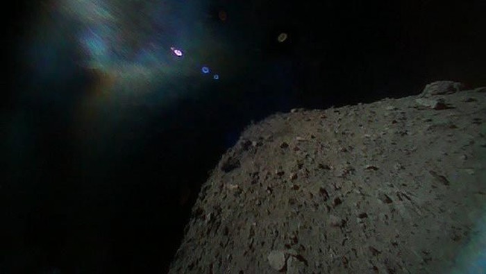 Foto: Twitter/haya2e_jaxa Foto: Twitter/haya2e_jaxa