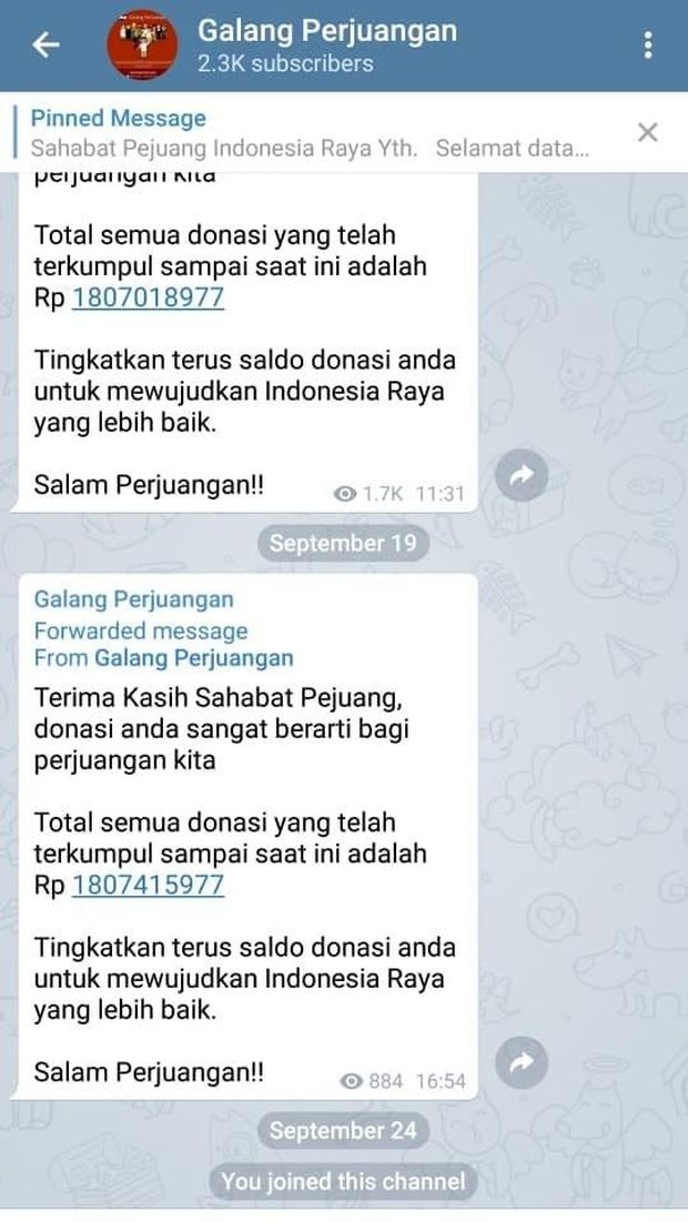 Bakal Dipakai Pilpres, Galang Perjuangan Prabowo Capai Rp 1,8 M
