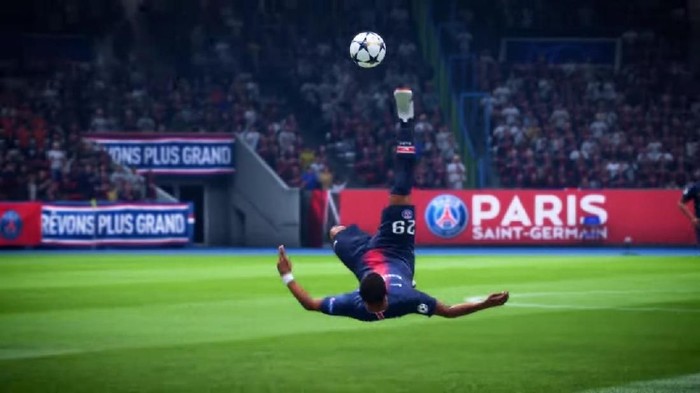 Gol-gol salto yang dapat dibilang di atas spektakuler dapat dijumpai di FIFA 19. Foto: EA Sports