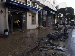 Banjir di Tunisia, 3 Orang Tewas