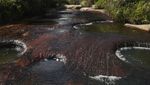 Potret Sungai Jacuzzi Alami di Kolombia