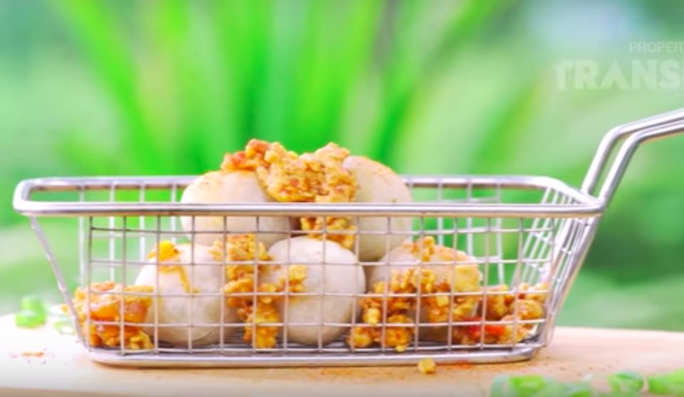 Resep Cimol Isi Ayam Pedas