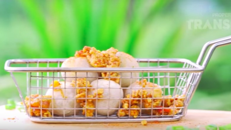 Resep Cimol Isi Ayam Pedas/Foto: Semua Bisa Masak TransTV Resep Cimol Isi Ayam Pedas/Foto: Semua Bisa Masak TransTV