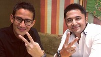 Belum lama ini Hengky juga mengunggah fotonya saat berdiskusi dengan Cawapres Sandiaga Uno. Dok. Instagram/hengkykurniawan