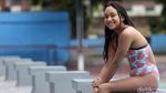 Lumpuh Tak Bikin Atlet Cantik Laura Dinda Tinggalkan Kolam Renang
