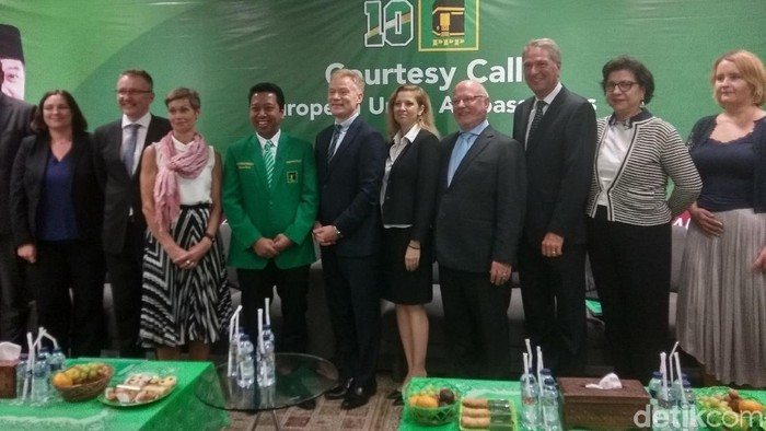 Ketum PPP dan 21 Dubes Uni Eropa Bahas Pemilu hingga Pekerja Asing