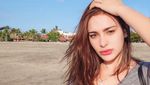 Foto: Liburannya Nora Philip, Model Blasteran dengan Bibir Terindah