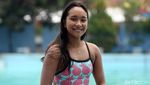 Lumpuh Tak Bikin Atlet Cantik Laura Dinda Tinggalkan Kolam Renang