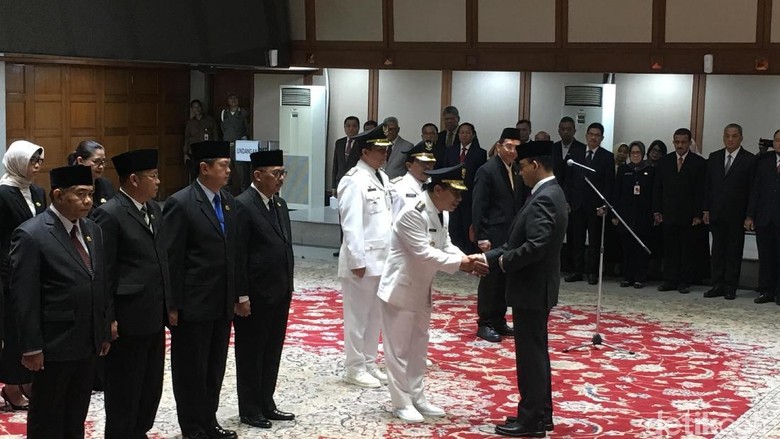 Ini Daftar Pejabat DKI yang Dirombak Anies Ini Daftar Pejabat DKI yang Dirombak Anies