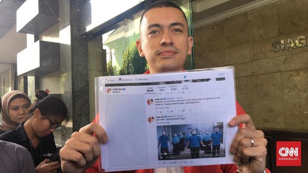 PSI Resmi Laporkan Fadli Zon ke Polisi