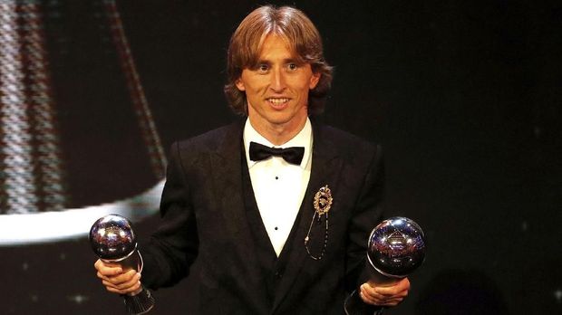 Luka Modric disebut-sebut sebagai pemenang Ballon d'Or 2018. (