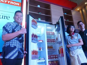 Polytron Launching Kulkas Hemat Energi untuk Milenial