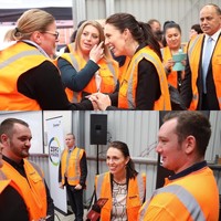 Jacinda Ardern pun mendapat pujian karena tetap menomorsatukan baik negara dan bayinya sebagai perdana menteri. Foto: Reuters/Instagram