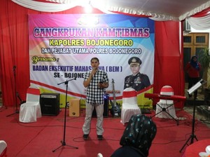 Mahasiswa Bojonegoro Diajak Jaga Pemilu Nyaman dan Kondusif