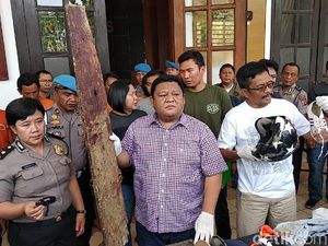 Deretan Benda Bernoda Darah Saksi Bisu Tewasnya Haringga Sirla