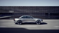 Coupe dua pintu bertenaga listrik sepenuhnya yang akan hadir di Paris Motor Show bulan depan itu terinspirasi dari mobil klasik coupe Peugeot 504. Istimewa/Dok.Peugeot.